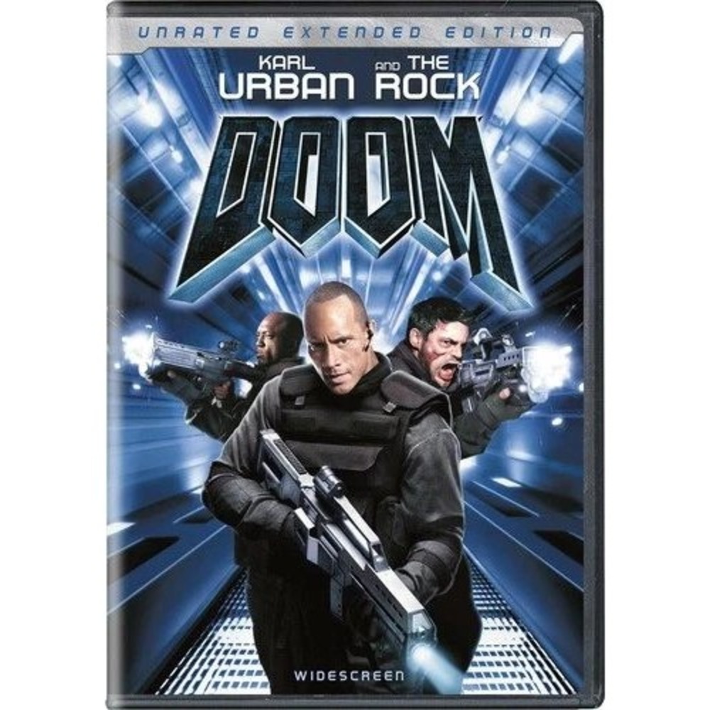 Doom DVD Unrated Extended Edition Karl Urban The Rock Widescreen Sci-Fi Horror